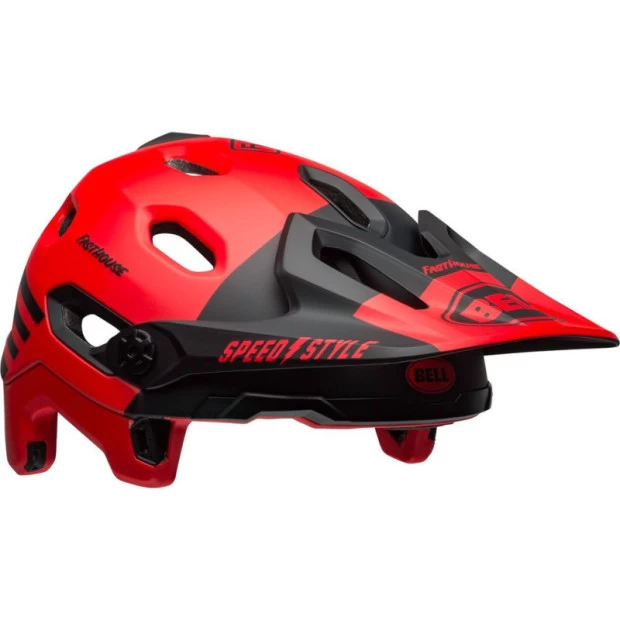 Casque Bell Super DH MIPS Rouge/Noir FastHouse – Image 2