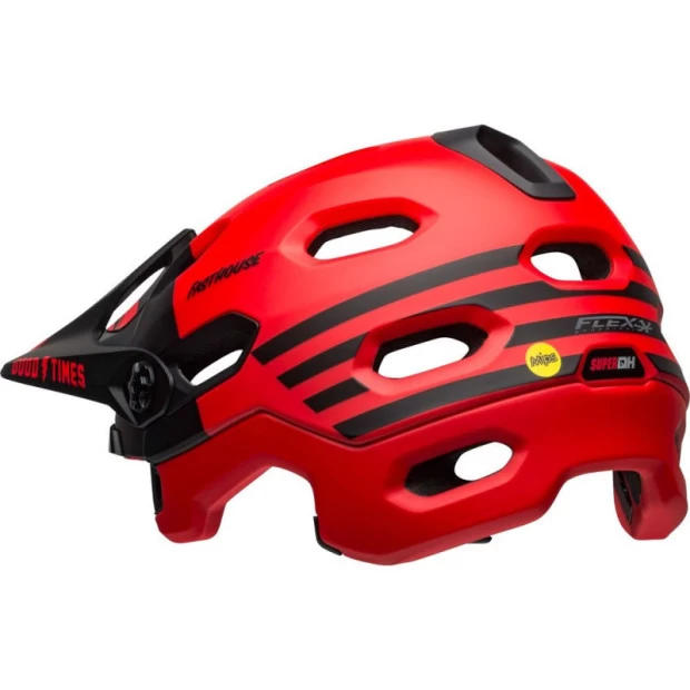 Casque Bell Super DH MIPS Rouge/Noir FastHouse – Image 3