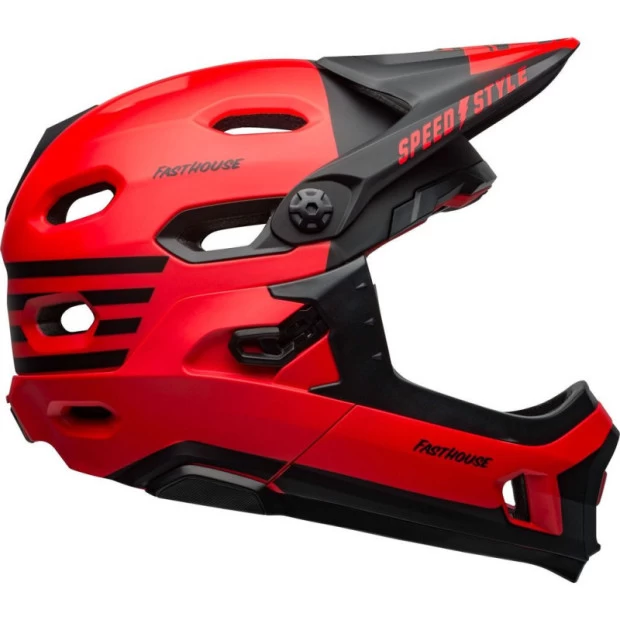 Casque Bell Super DH MIPS Rouge/Noir FastHouse – Image 4