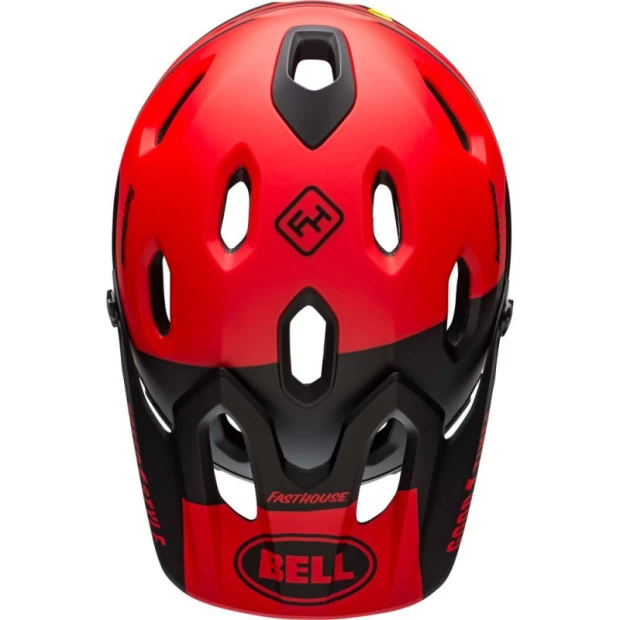 Casque Bell Super DH MIPS Rouge/Noir FastHouse – Image 7