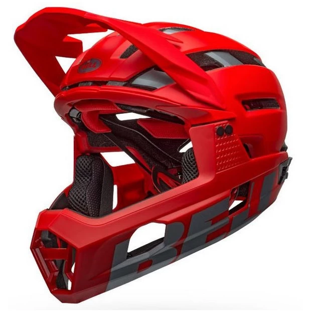 Casque Intégral Bell Super Air R MIPS Rouge/Gris
