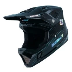 Casque Intégral Kenny Decade Graphic Lunis Noir Holographique