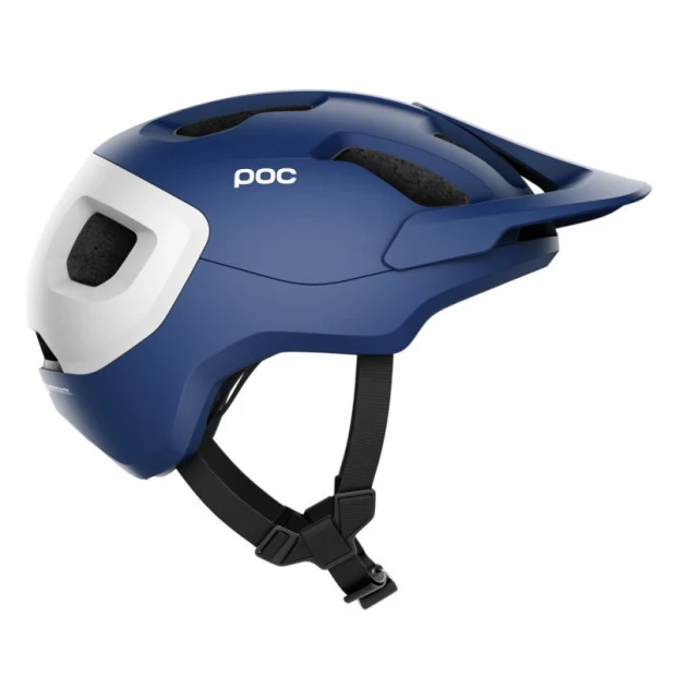 Casque VTT POC Axion SPIN - Bleu Plomb Mat – Image 4
