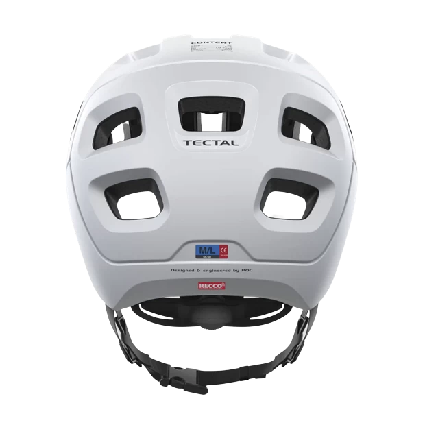 Casque VTT POC Tectal Blanc Hydrogène Mat – Image 4