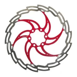Disque De Frein XLC Ø 203 Mm, Argent/rouge