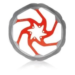 Disque XLC BR-X58 180 Mm Argent/rouge Usiné CNC