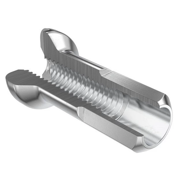 Dt-swiss Ecrou Rayon DT Swiss 2/16mm - Argent X100 – Image 2