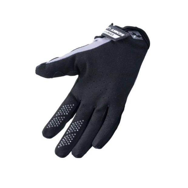 Gants VTT Kenny Brave Noir/Gris 2023 – Image 2