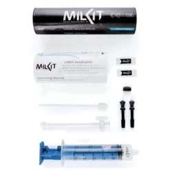Kit De Valves Tubeless Et Seringue Milkit 35mm
