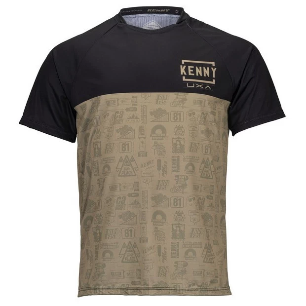 Maillot Enduro Manches Courtes Kenny Charger Kaki