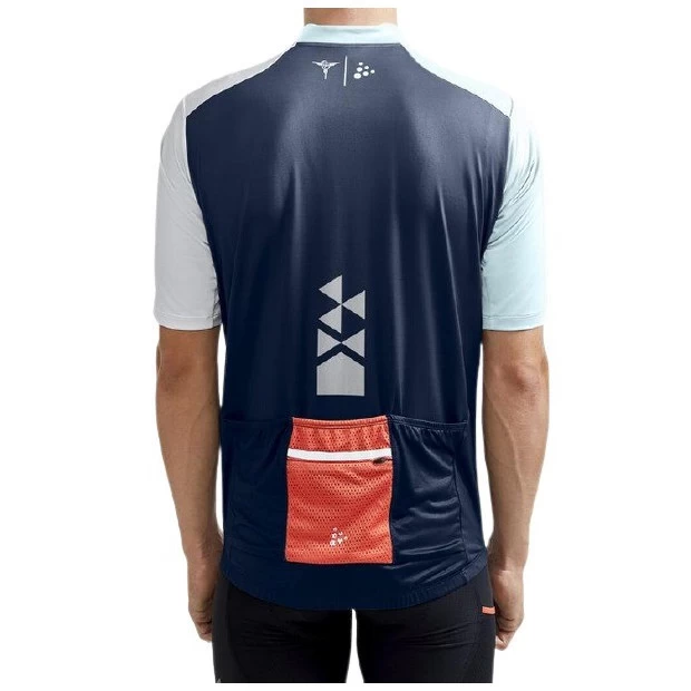 Maillot Homme VTT Craft Advanced HMC - Bleu / Blanc / Vert Menthe – Image 3
