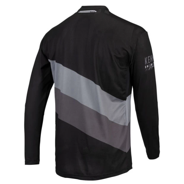 Maillot Kenny Prolight Noir/Gris – Image 2