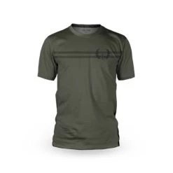 Maillot VTT Manches Courtes Loose Riders C/S Nico Vink Signature Vert Militaire