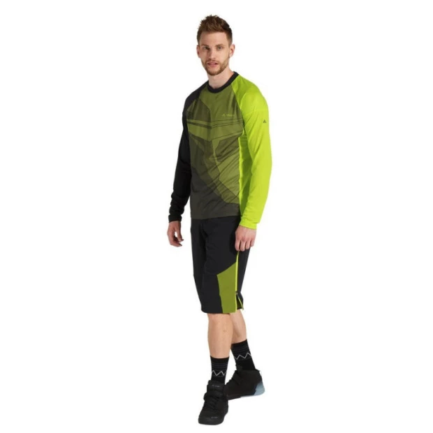 Maillot VTT Manches Longues Vaude Moab LS VI Avocat – Image 3