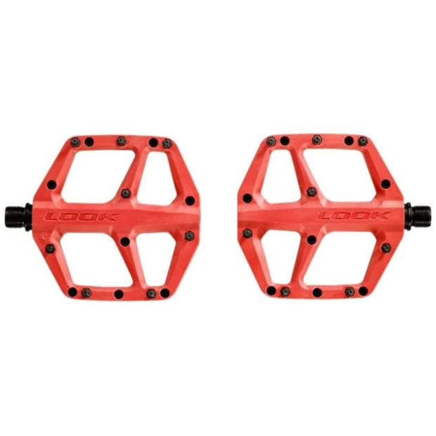 Pédales VTT Look Trail Fusion Rouge – Image 2
