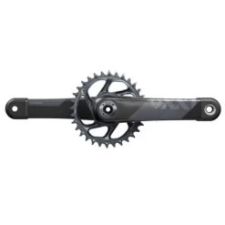 Pédalier SRAM XX1 Eagle -Cannondale Al DUB - 1x12V - 34 Dents - Gris