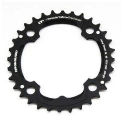 Plateau Stronglight VTT Type CT2 Shimano XTR FC-M970 104 Mm 9 V Intermédiaire Triple - Noir