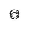 Plateaux VTT OSymetric Standard Double 104/64mm 38/28 Dents Noir