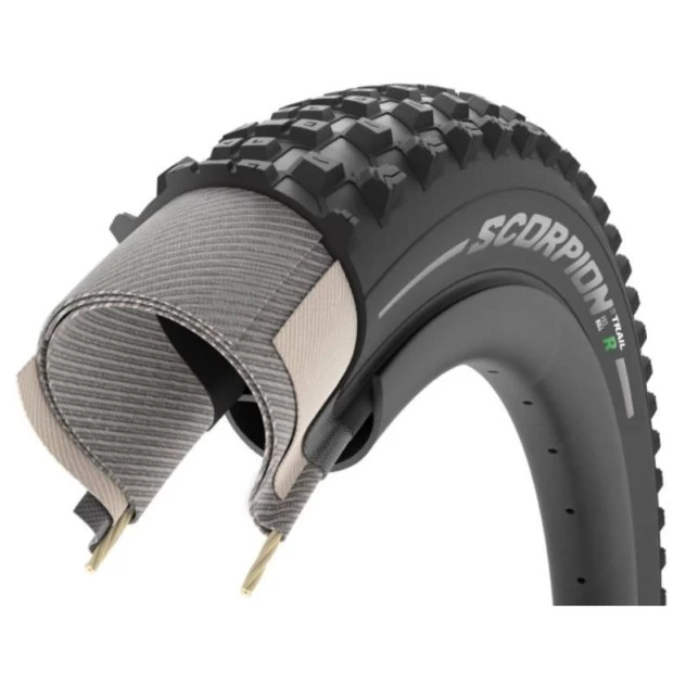 Pneu Arrière VTT Pirelli Scorpion Trail Rear 27,5x2,4" Noir – Image 2