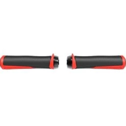 Poignées VTT BBB Cobra 142mm - Rouge/Noir