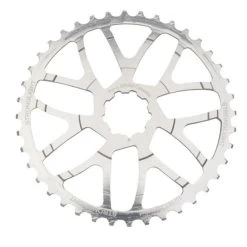 Kit De Conversion Stronglight 42(36) Dents Pour Cassette 10 Vitesses SRAM - Argent
